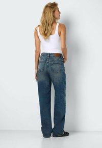 Noisy May NMJOSIE - Straight leg jeans - medium blue denim