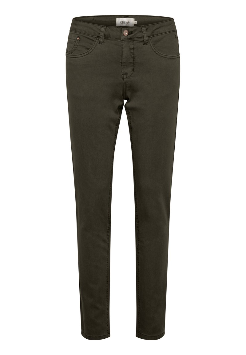 Cream Slim fit jeans groen