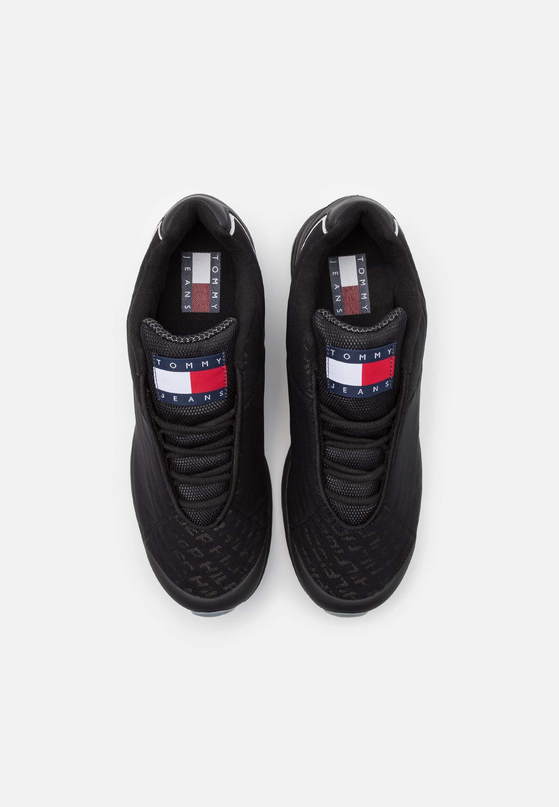 Tommy Jeans FLASH IT HERITAGE - Trainers - black - Zalando.ie