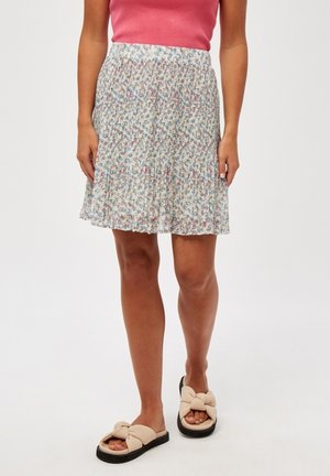 MIRIKKA SHORT SKIRT - Vekkihame - frosted mint flower print