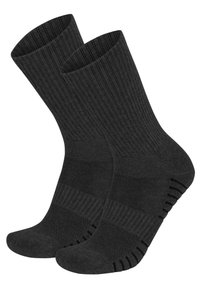 Normani 4 PACK MIT POLSTERSOHLE UND KOMFORTBUND - Socken - anthrazit