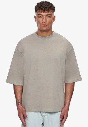 DROPSIZE HEAVY LOOSE FIT - Basic T-shirt - stone