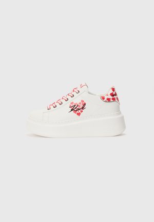 KARL LAGERFELD ANAKAPRI MULTI LOVE - Trainers - white/red