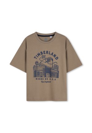 Timberland, TEE-SHIRT MANCHES COURTES - T-shirt imprimé - cedre