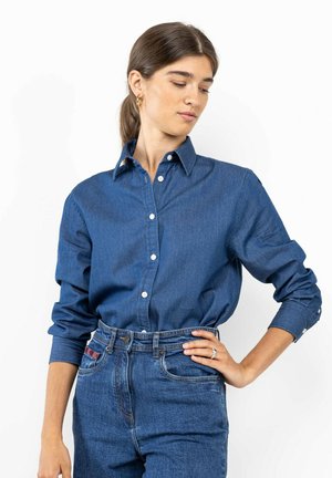 El Ganso, CAMISA DENIM LAVADA - Blusa - marino