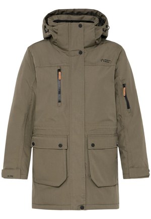 NBWANDA W W-PRO 10.000 MIT WASSERDICHTER BESCHICHTUNG - Regnjakke / vandafvisende jakker - tarmac