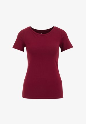 WE Fashion, T-shirt basique - red