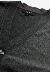Next REGULAR FIT - Kardigán - charcoal grey