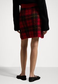 Polo Ralph Lauren PLAID ALPACA-BLEND MINISKIRT Mini skirt