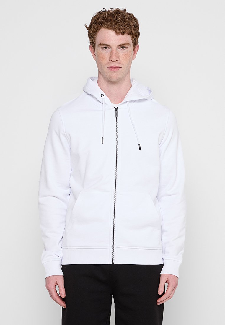 Karl Lagerfeld Sweater met rits wit