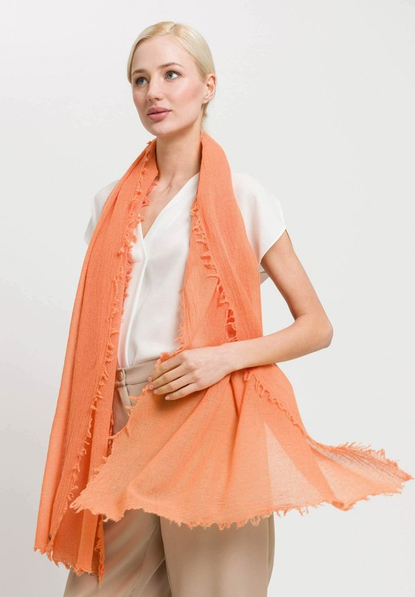 Schal - soft apricot