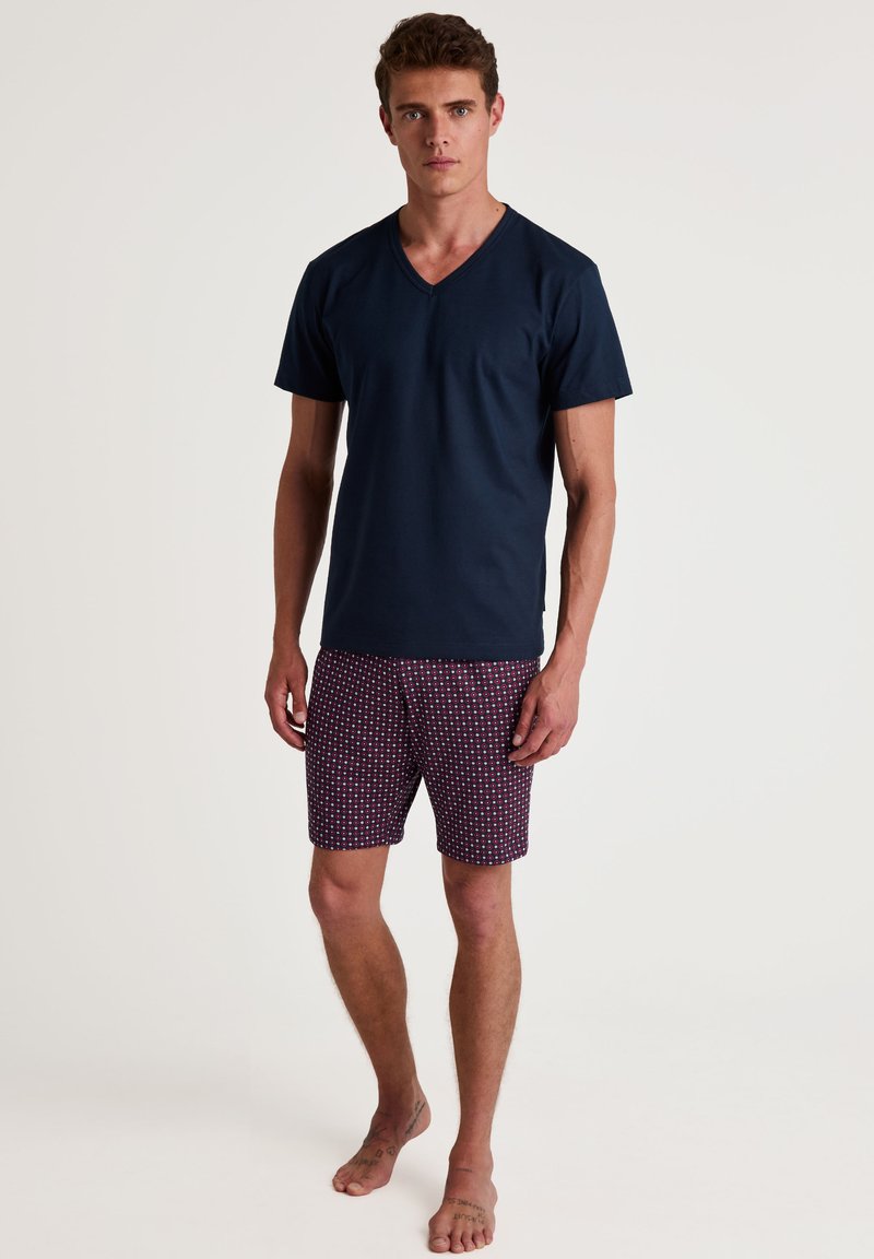 Calida KURZ SET - Pyjama - blue night