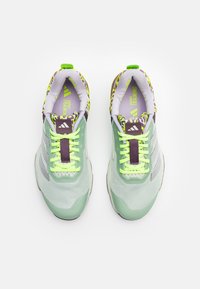 adidas Performance DROPSET 3 GFX  - Sportovní boty - linen green/silver metallic/lucid lemon