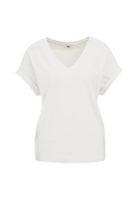 T-shirt med print - white