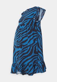 OLMKIMIKA  - Robe de jour - black/blue