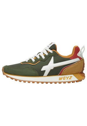 Zapatillas - militärgrüne orange