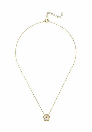 FLOWER CLOVER - Necklace - white