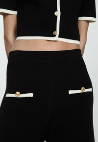 Mango Broek - black