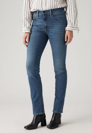 724 HIGH RISE STRAIGHT - Straight leg jeans - dark blue
