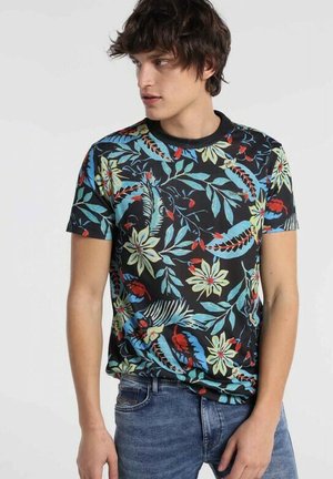 CAMISETTE  KURZER ARMEL  FULL PRINT  TROPICAL - T-Shirt print - gedruckt