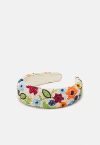ANEMONA WIDE BEADED HAIRBRACE - Hair styling accessory - white