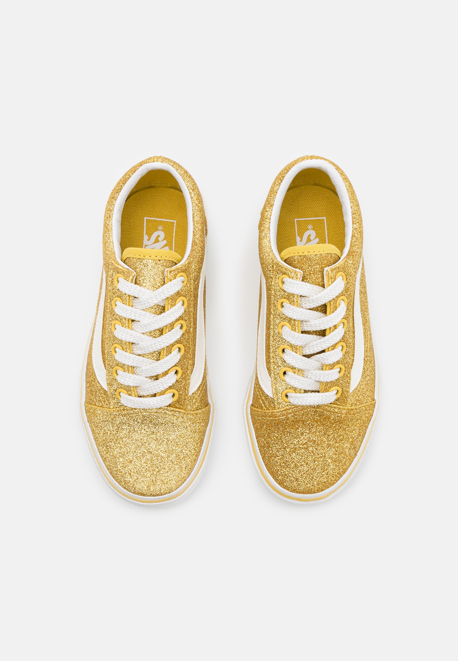 gold sequin vans