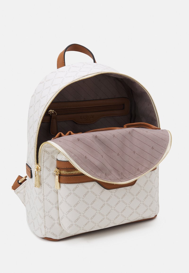 Damen Handtaschen | L.CREDI FILIBERTA Tagesrucksack white/weiß - GB72172 Damen Handtaschen | L.CREDI FILIBERTA Tagesrucksack white/weiß - GB72172