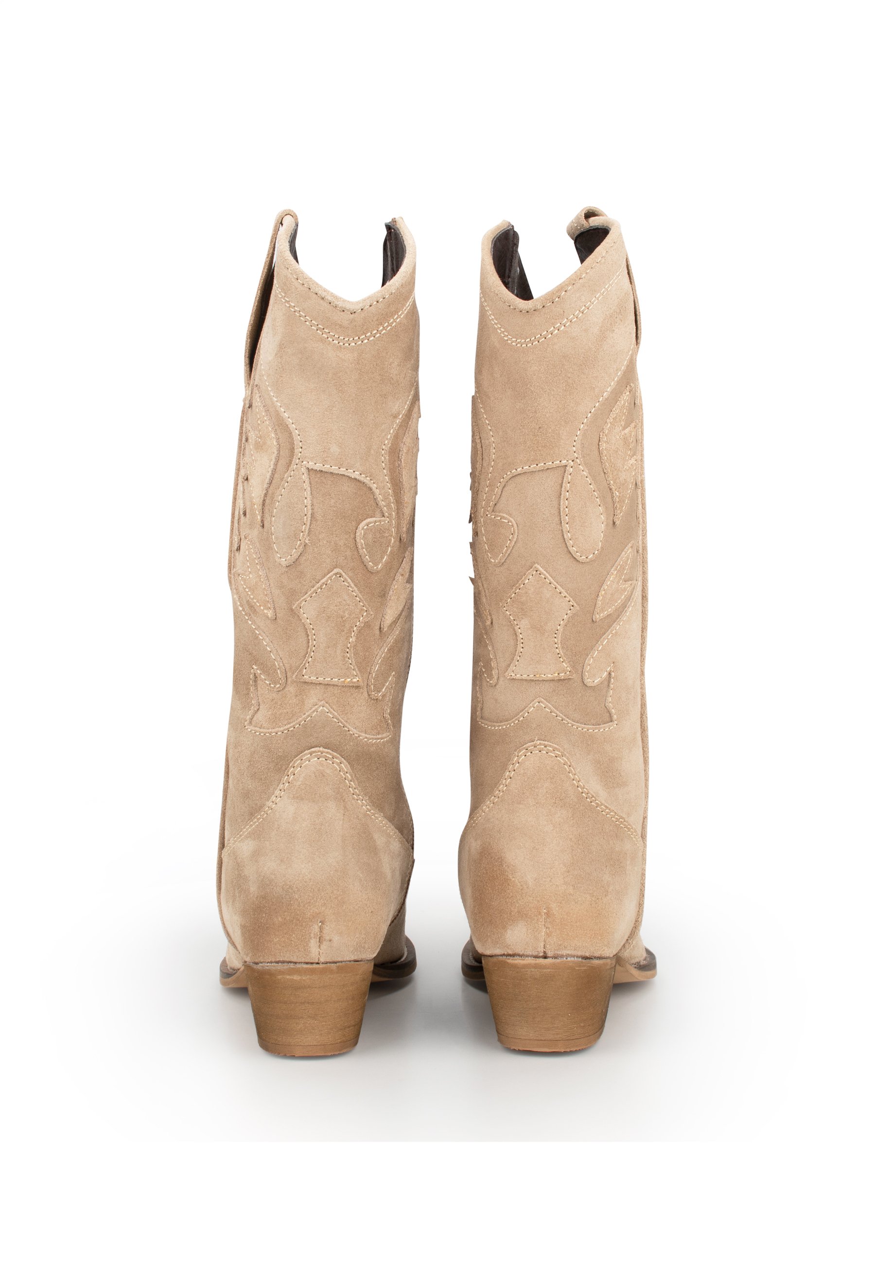 PS POELMAN Cowboy/Biker boots - middle beige/beige - Zalando.de