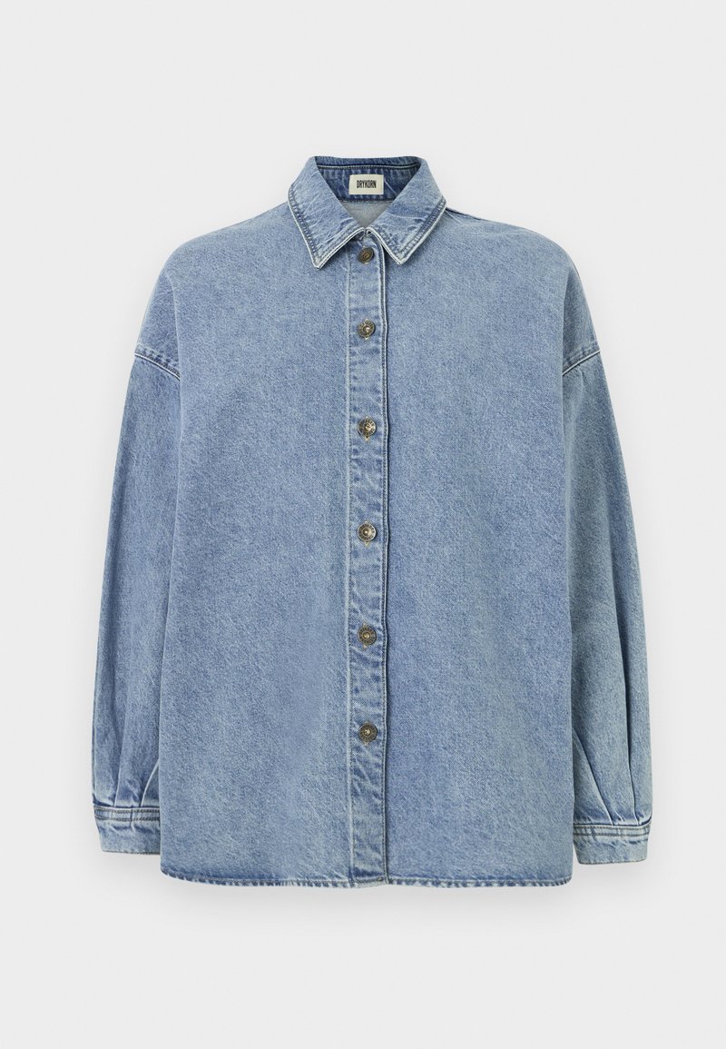 drykorn Overhemdblouse lichtblauw denim drykorn Overhemdblouse lichtblauw denim