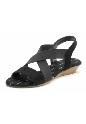 LASCANA, Sandals - schwarz