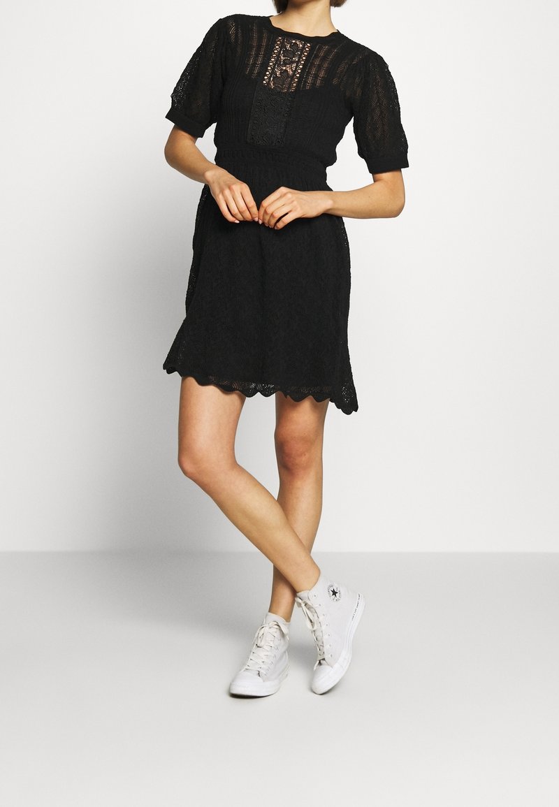 River Island Day dress - coated denim - (Pre-owned) - Zalando.ie