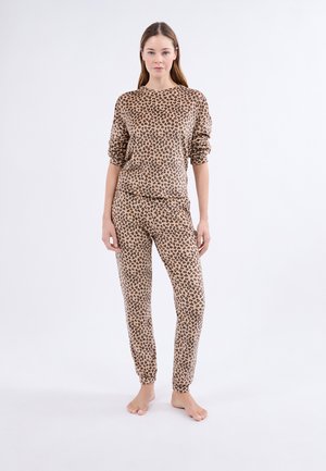 2 PIECES LOUNGE SET - Pigiama - marron