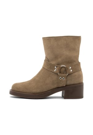 Botines camperos - beige