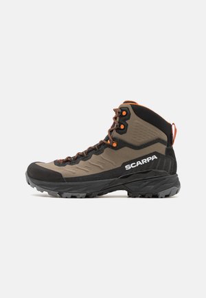 RUSH TRK LT GORE TEX - Hiking shoes - mud/burnt orange