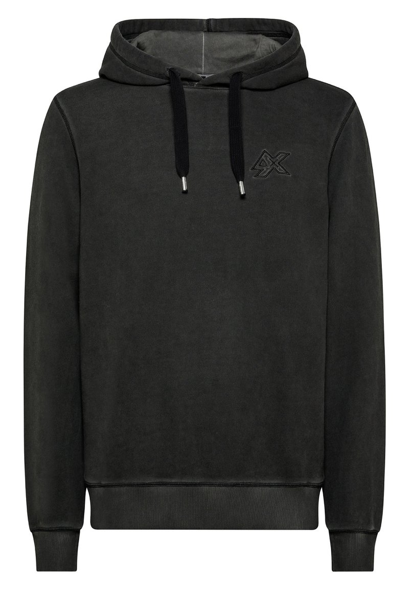Sun68 Jersey con capucha - nero