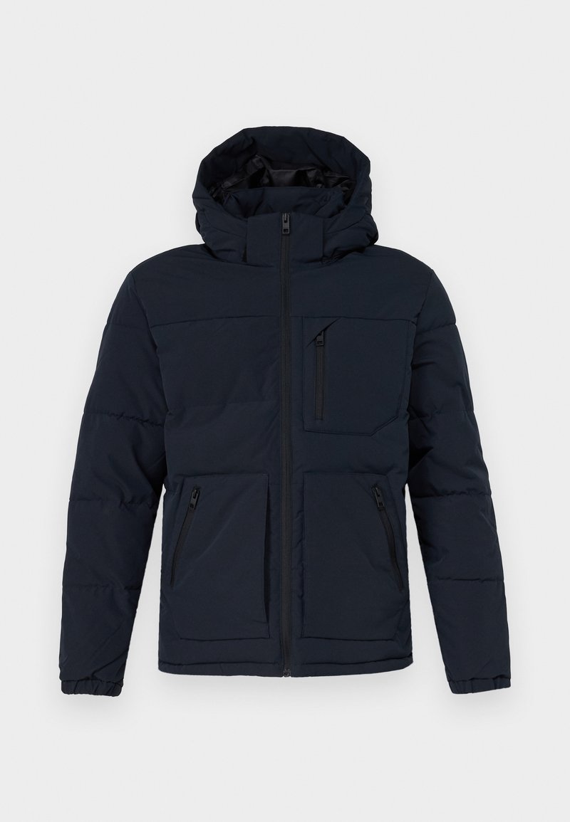 jack & jones Winterjas donkerblauw