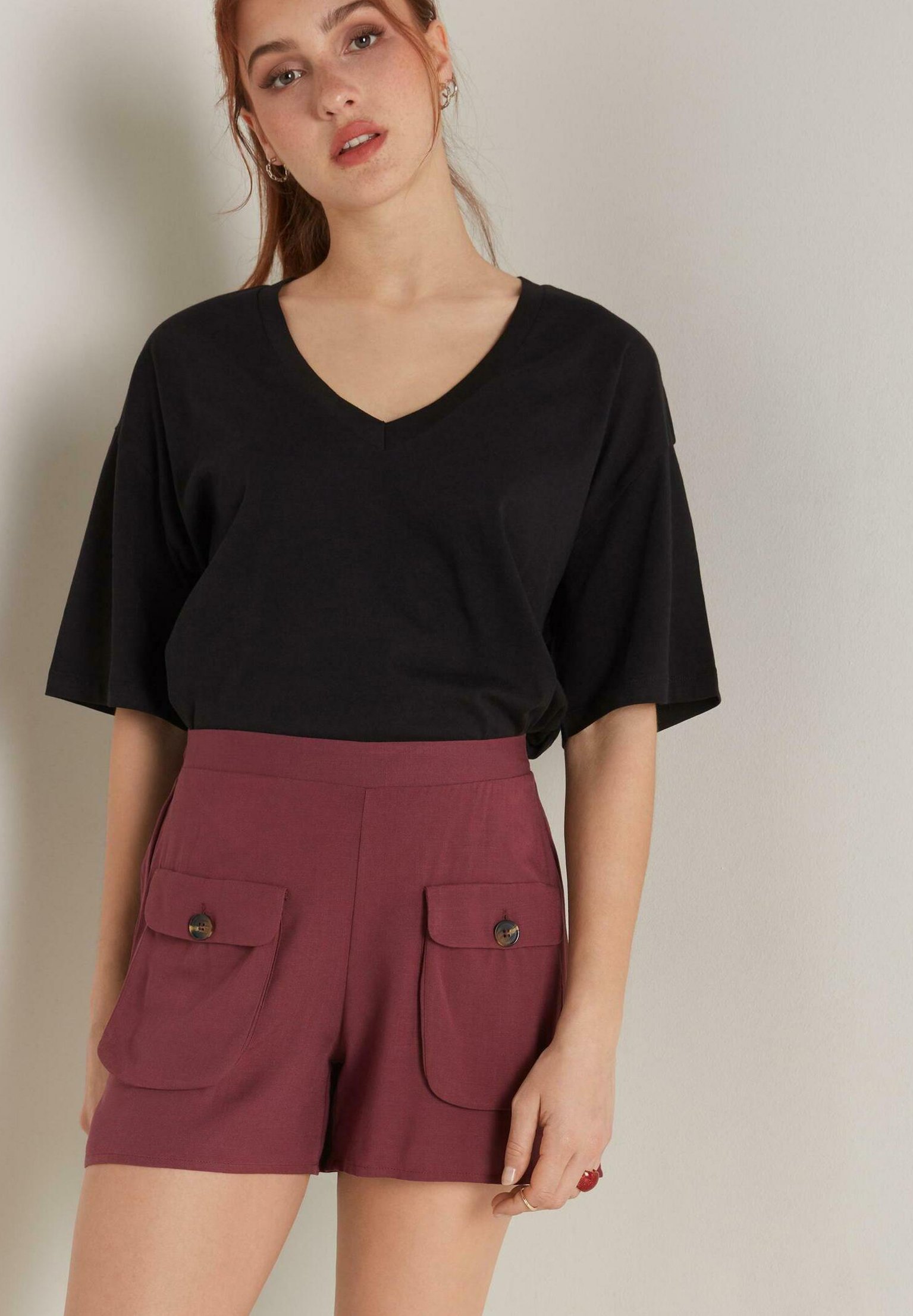 Tezenis Shorts - braun u pink brown/rosso - Zalando