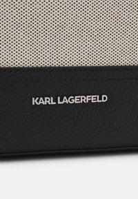 KARL LAGERFELD PLAK BACKPACK - Nahrbtnik - black
