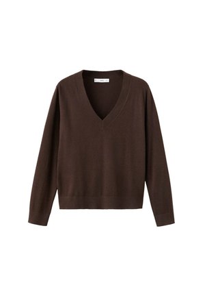 Mango, ADULT - Pullover - dark brown