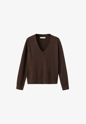Mango, ADULT - Pullover - dark brown