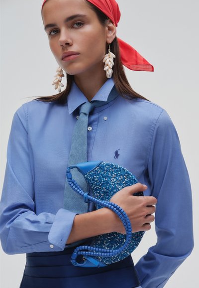 Polo Ralph Lauren POLO ID BEADED MINI BAG - Τσάντα χιαστί - pool blue