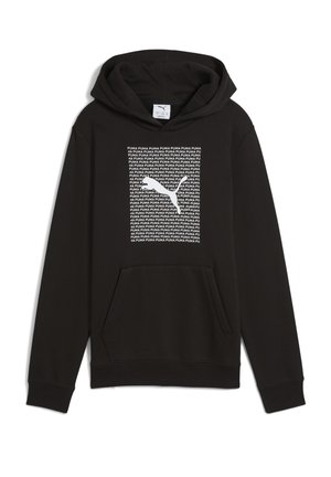 Puma ESSENTIALS LOGO LAB - Kapuzenpullover - black