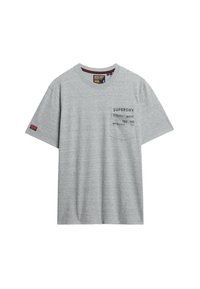 Superdry & Co UTILITY - T-shirts print - athletic grey marl