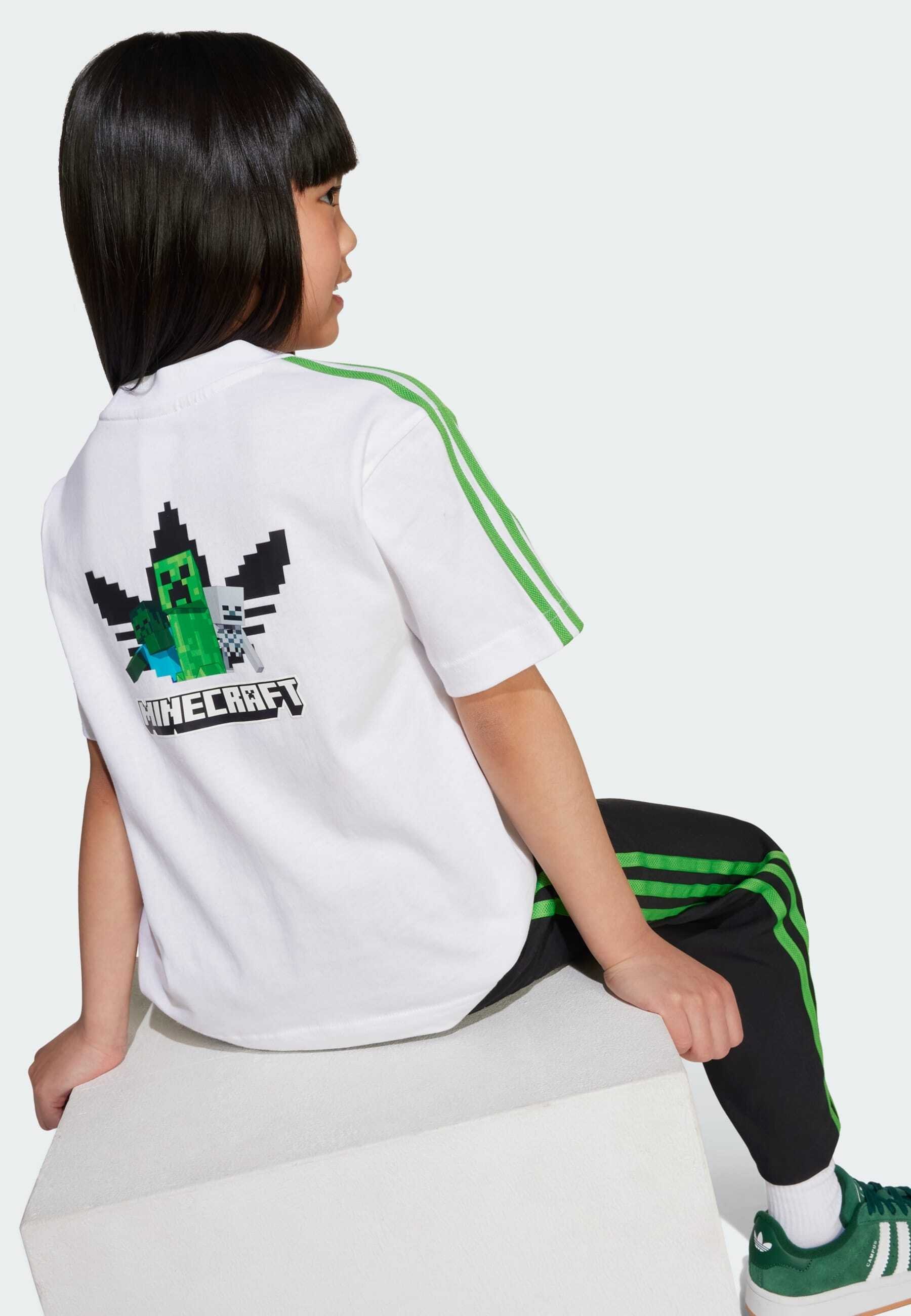 adidas Originals MINECRAFT TEE - Print T-shirt - white