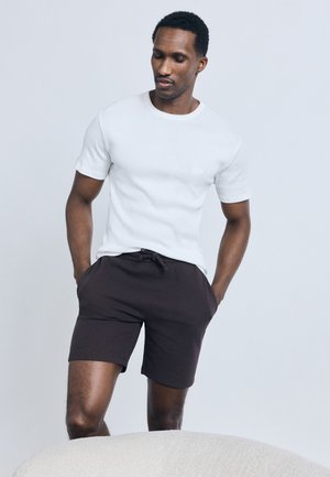 SHORTS - Nattøj bukser - dark brown