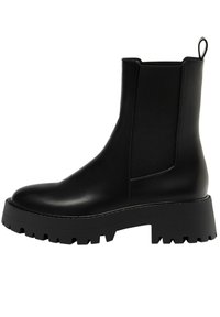 CHELSEA MIT PROFIL - Botine cu platformă - black