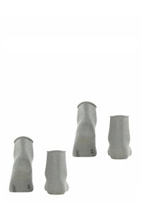 Esprit Basic Pure 2-Pack - Chaussettes - light grey