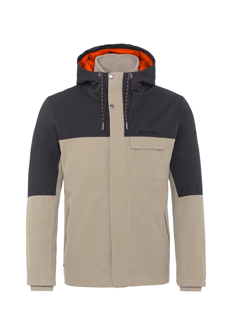Vaude Hardshell-jas beige