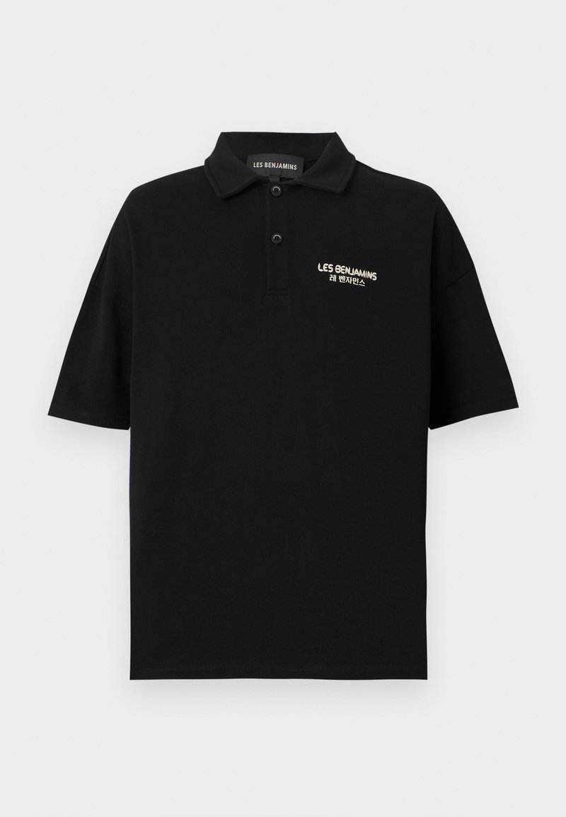 Les Benjamins Poloshirt zwart
