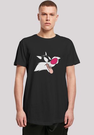 LOONEY TUNES SYLVESTER - Print T-shirt - black